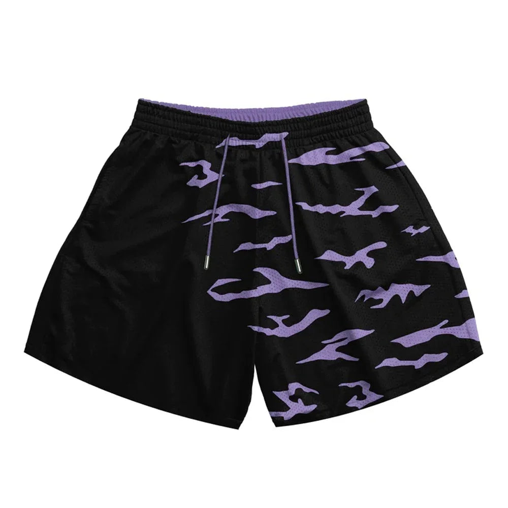 Bermudas Casuais de Anime para Homens e Mulheres, Mangá, Cartoon, Esportivas, de Academia, Fitness, com Estampa 3D, Secagem Rápida, Malha, Boardshorts de Verão Masculino