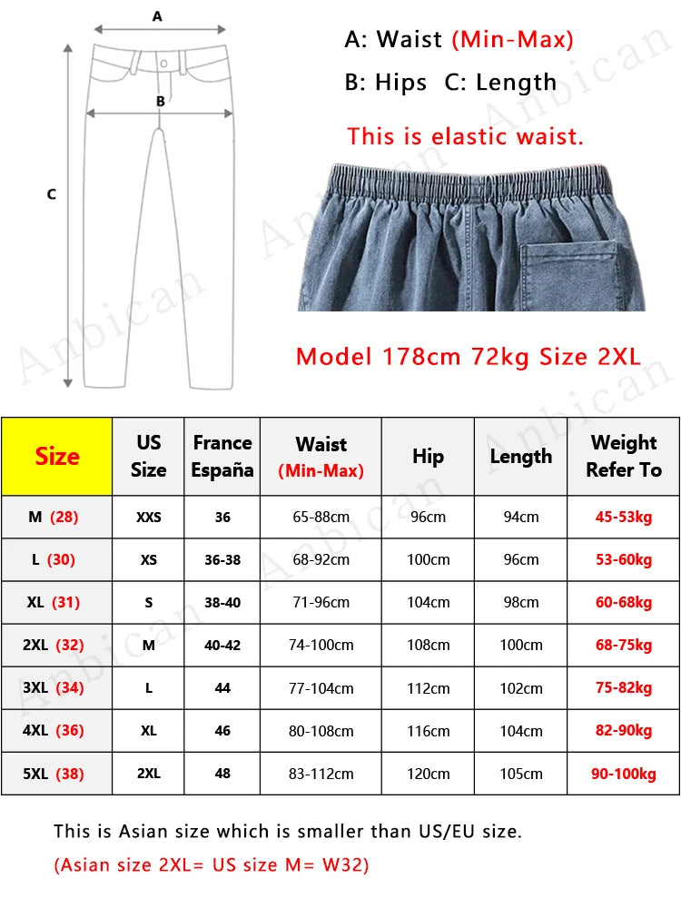 Calças Jeans Cargo Pretas e Azuis Primavera/Verão Masculinas Streetwear Jogger de Denim Masculino Jeans Largos Harem Tamanhos Grandes