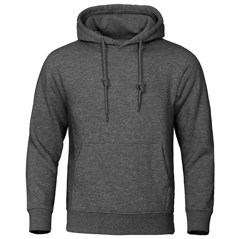 Moletom Masculino de Inverno e Outono, Quente, Casual, Liso, Streetwear, Pulôver, Esportivo, Escolar, Moda, Promoção, Capuz