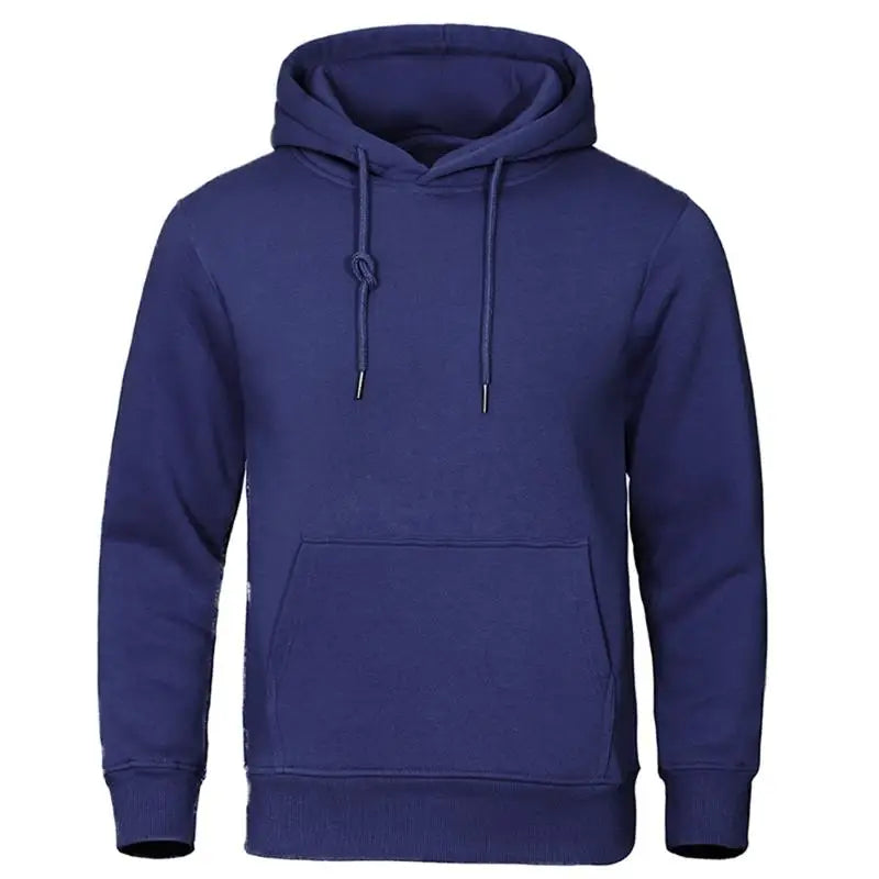 Moletom Masculino de Inverno e Outono, Quente, Casual, Liso, Streetwear, Pulôver, Esportivo, Escolar, Moda, Promoção, Capuz