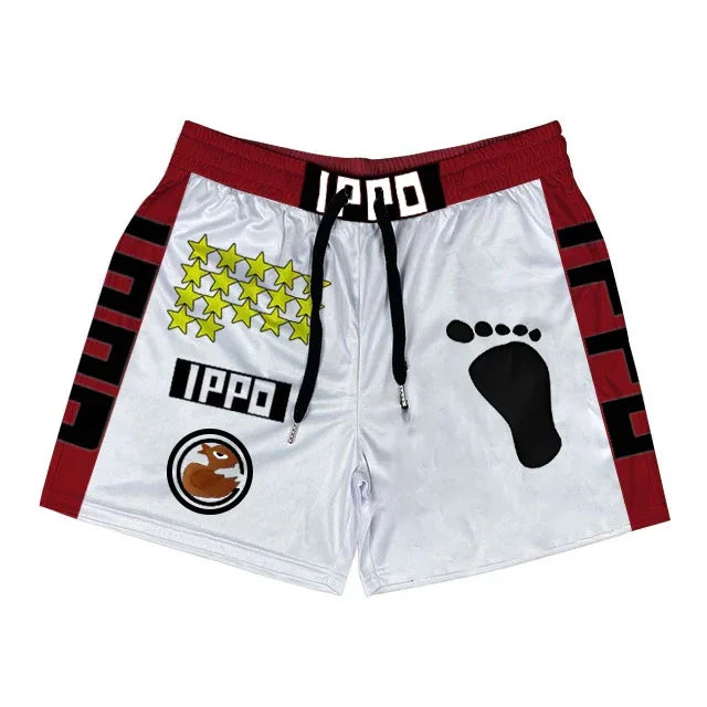 Bermudas Casuais de Anime para Homens e Mulheres, Mangá, Cartoon, Esportivas, de Academia, Fitness, com Estampa 3D, Secagem Rápida, Malha, Boardshorts de Verão Masculino